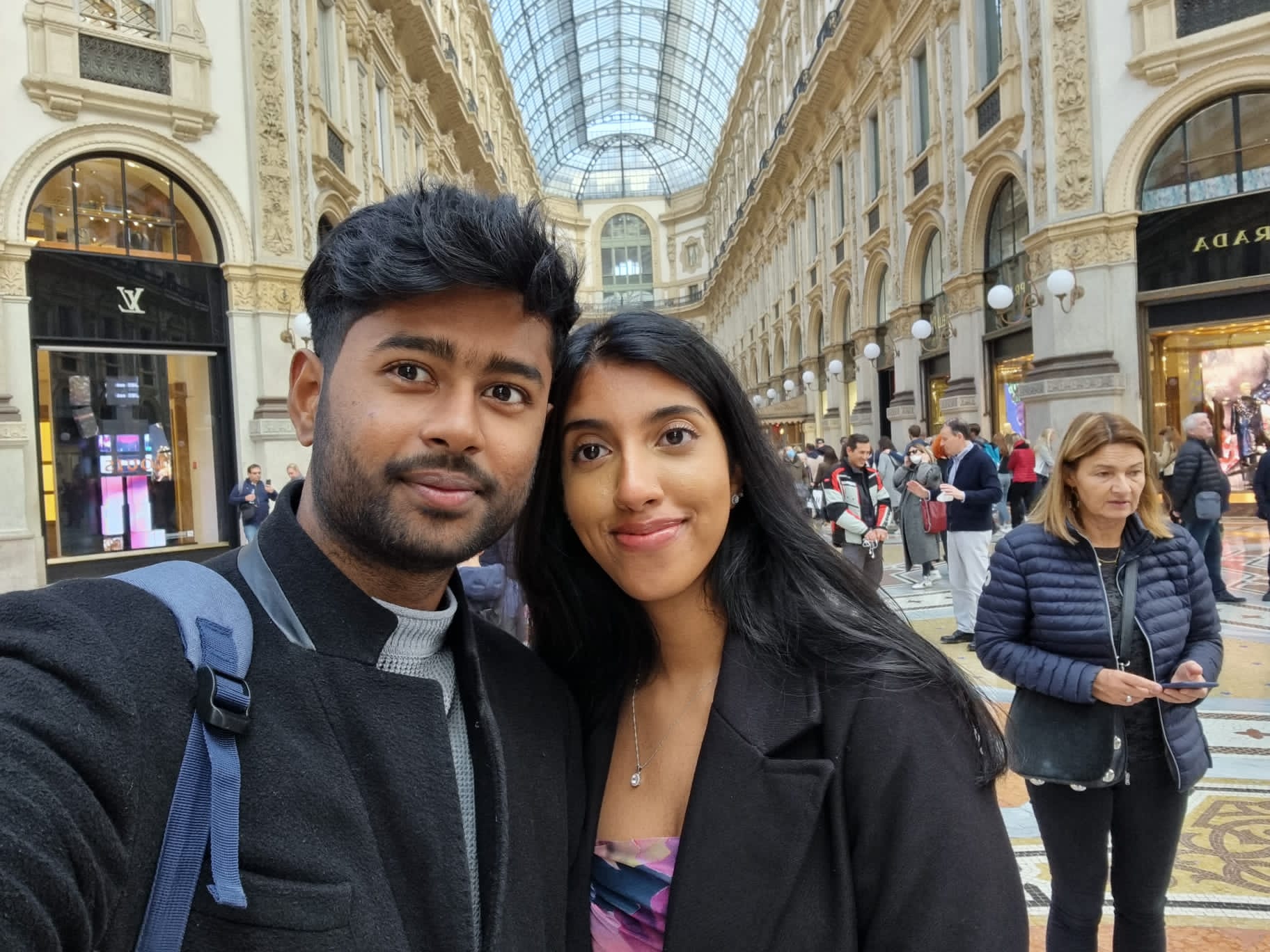 Shajeethan and Sheffinea, October 2021